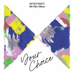 Cover of SEVENTEEN 8th Mini Album 'Your Choice'