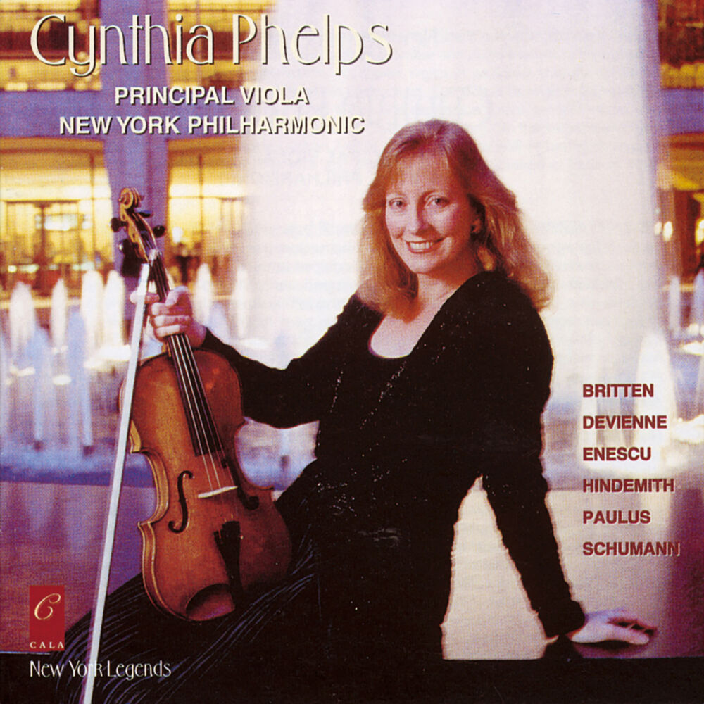 Picture of Cynthia Phelps Plays Enescu, Britten, Hindemith, Devienne, Paulus and Schumann