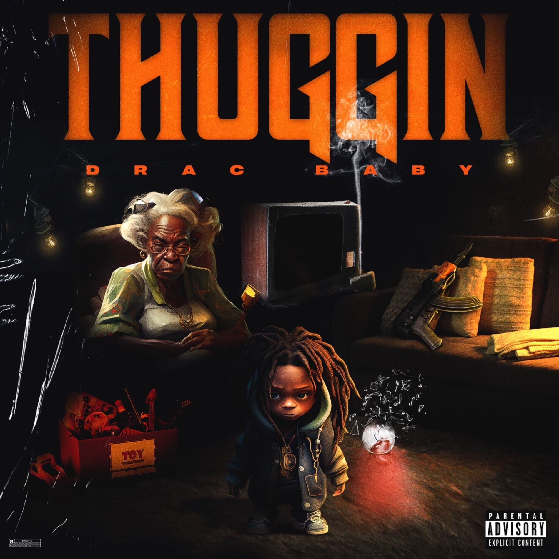 Album cover of Thuggin