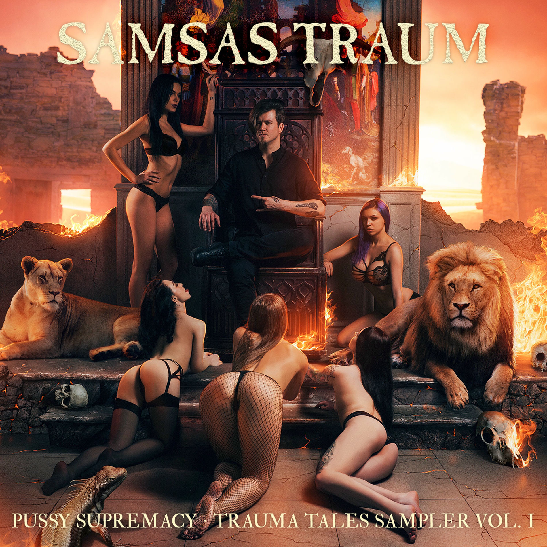 Album cover of Pussy Supremacy - Trauma Tales Sampler, Vol. I