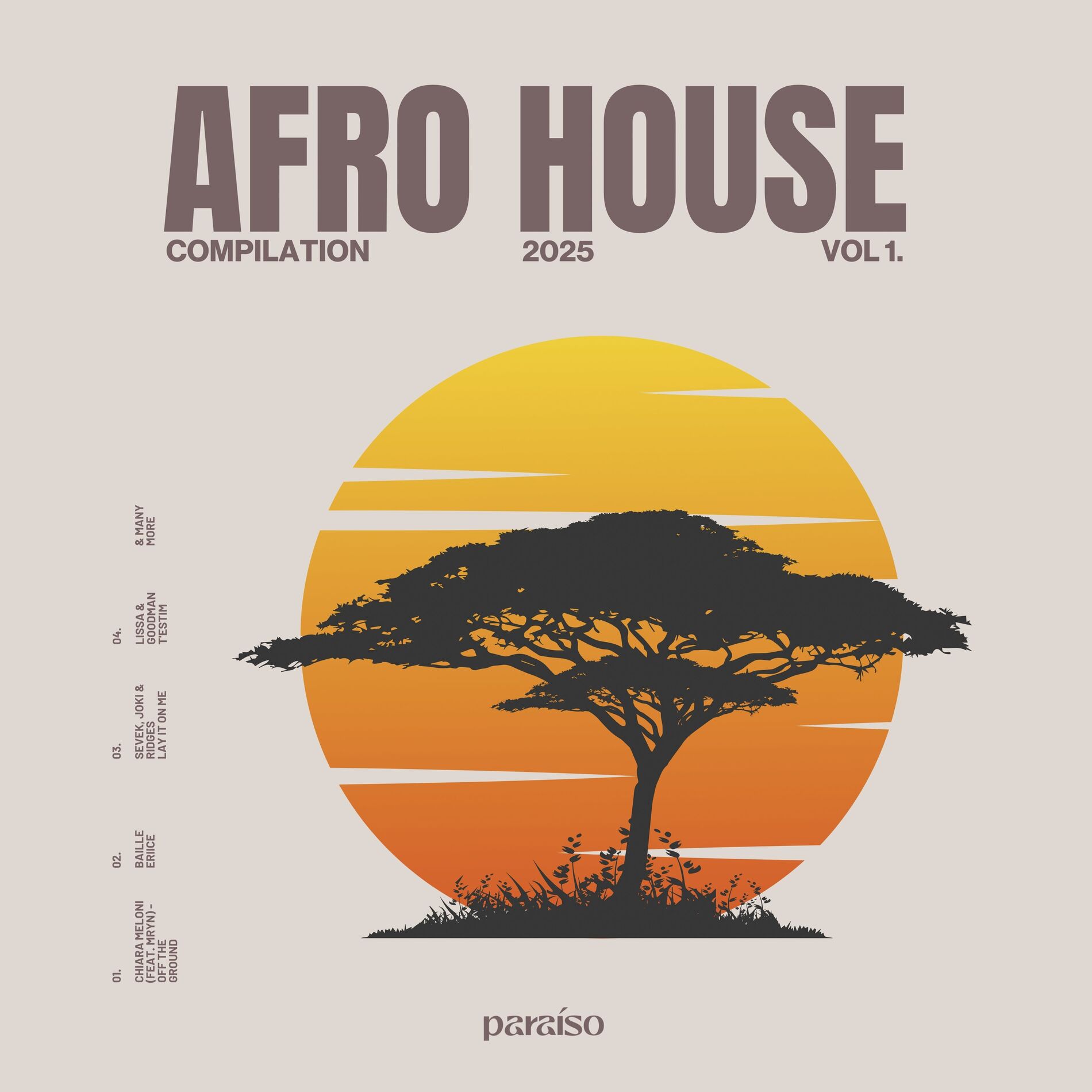 Album cover of Afro House Compilation 2025 Vol. 1