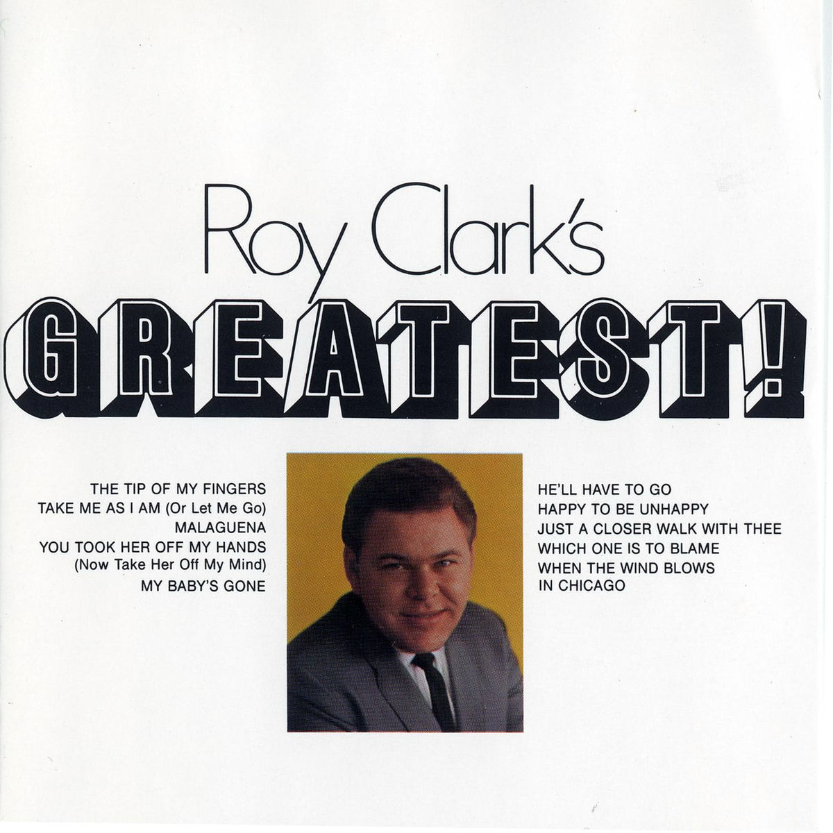 Album cover of Roy Clark's Greatest