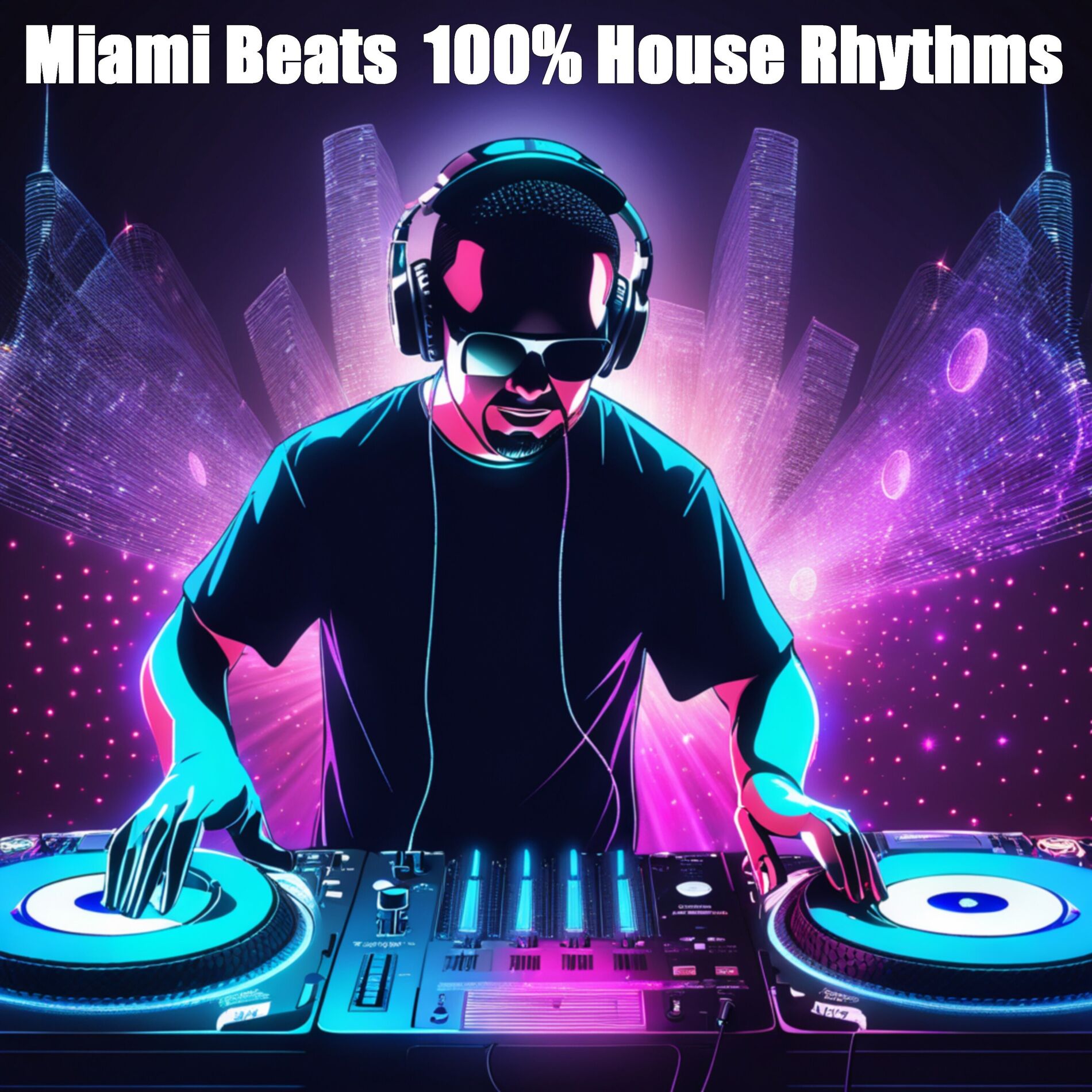 Album cover of Miami Beats, 100% House Rhythms