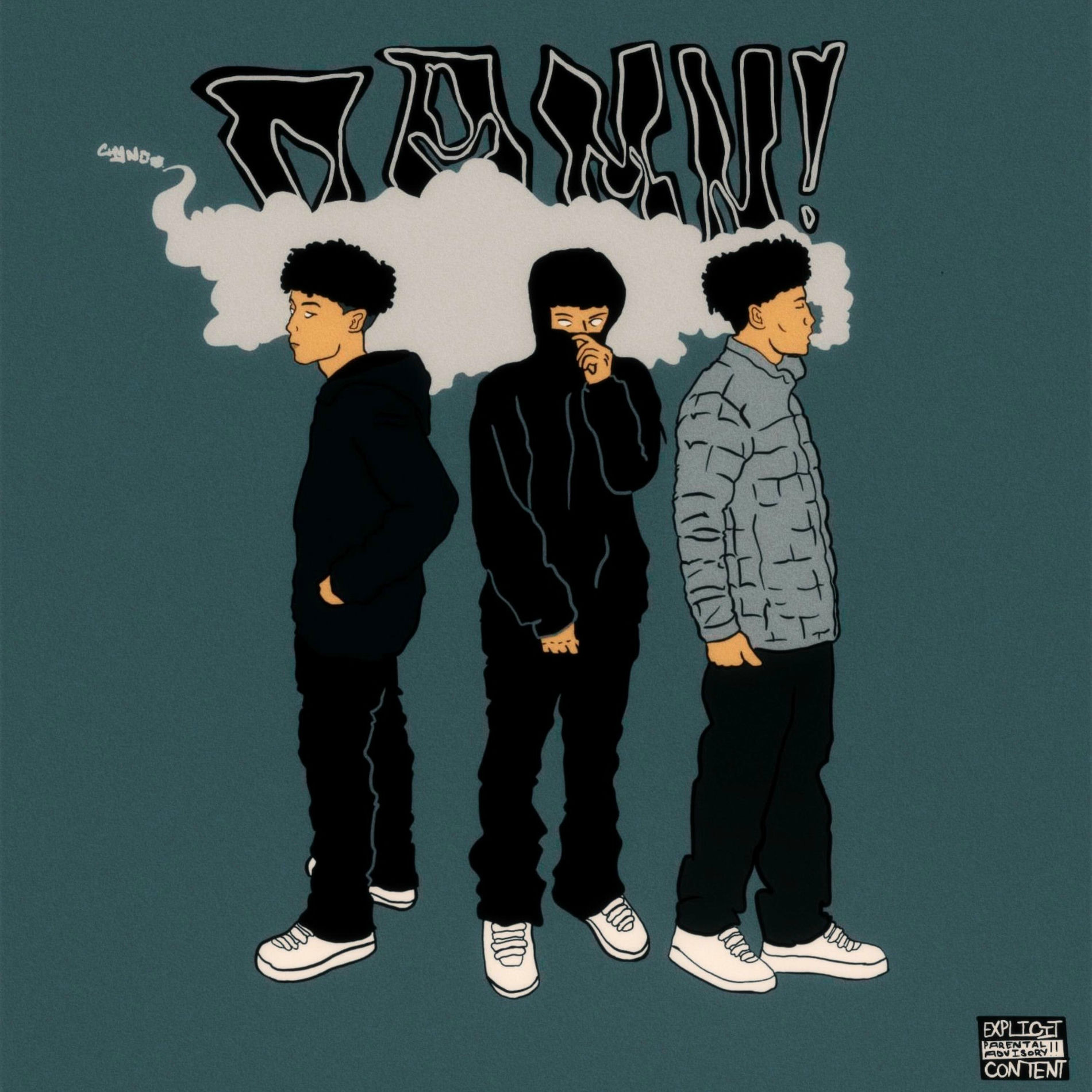 Album cover of damn! (Sped Up)