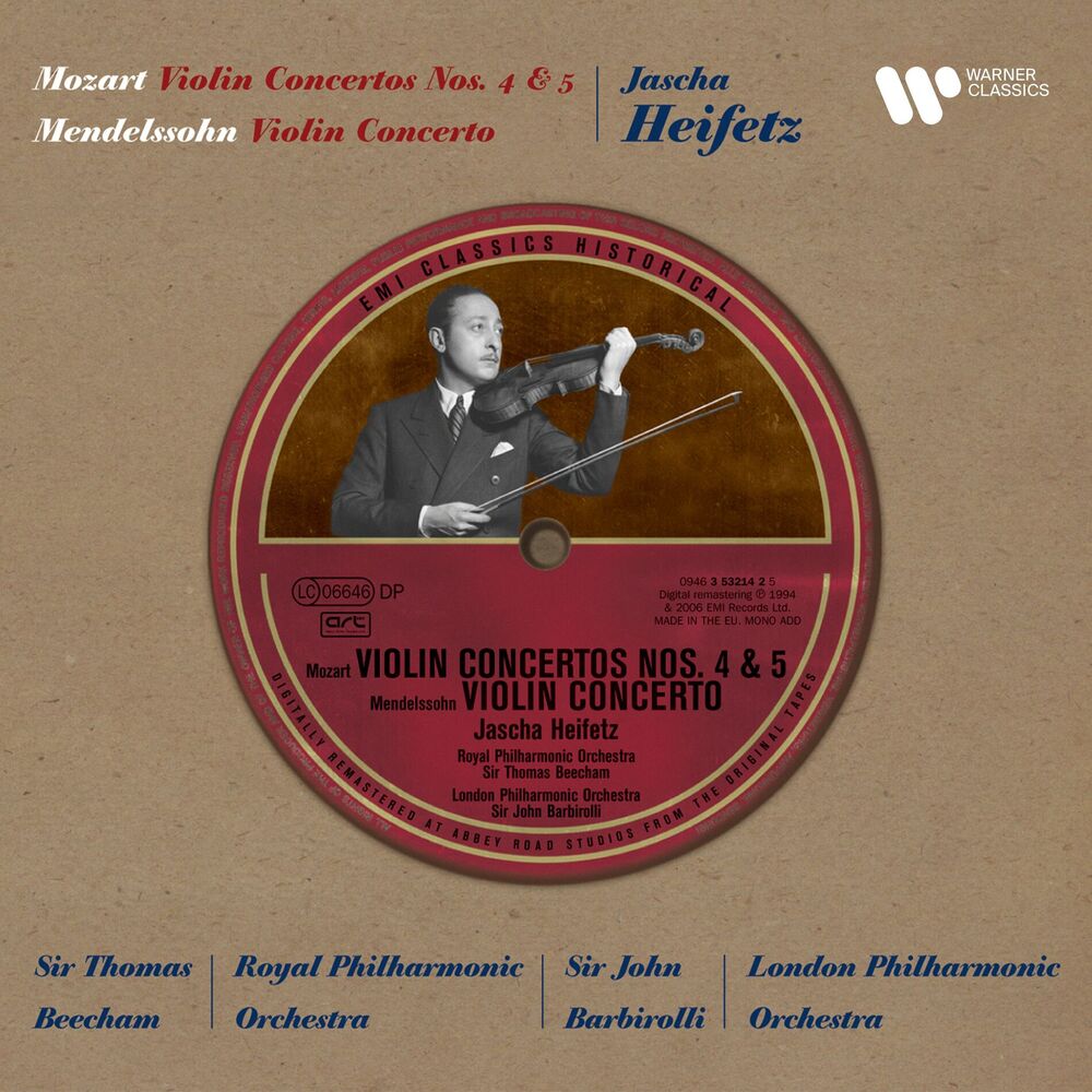 Picture of Mendelssohn: Violin Concerto - Mozart: Violin Concertos Nos. 4 & 5 "Turkish"