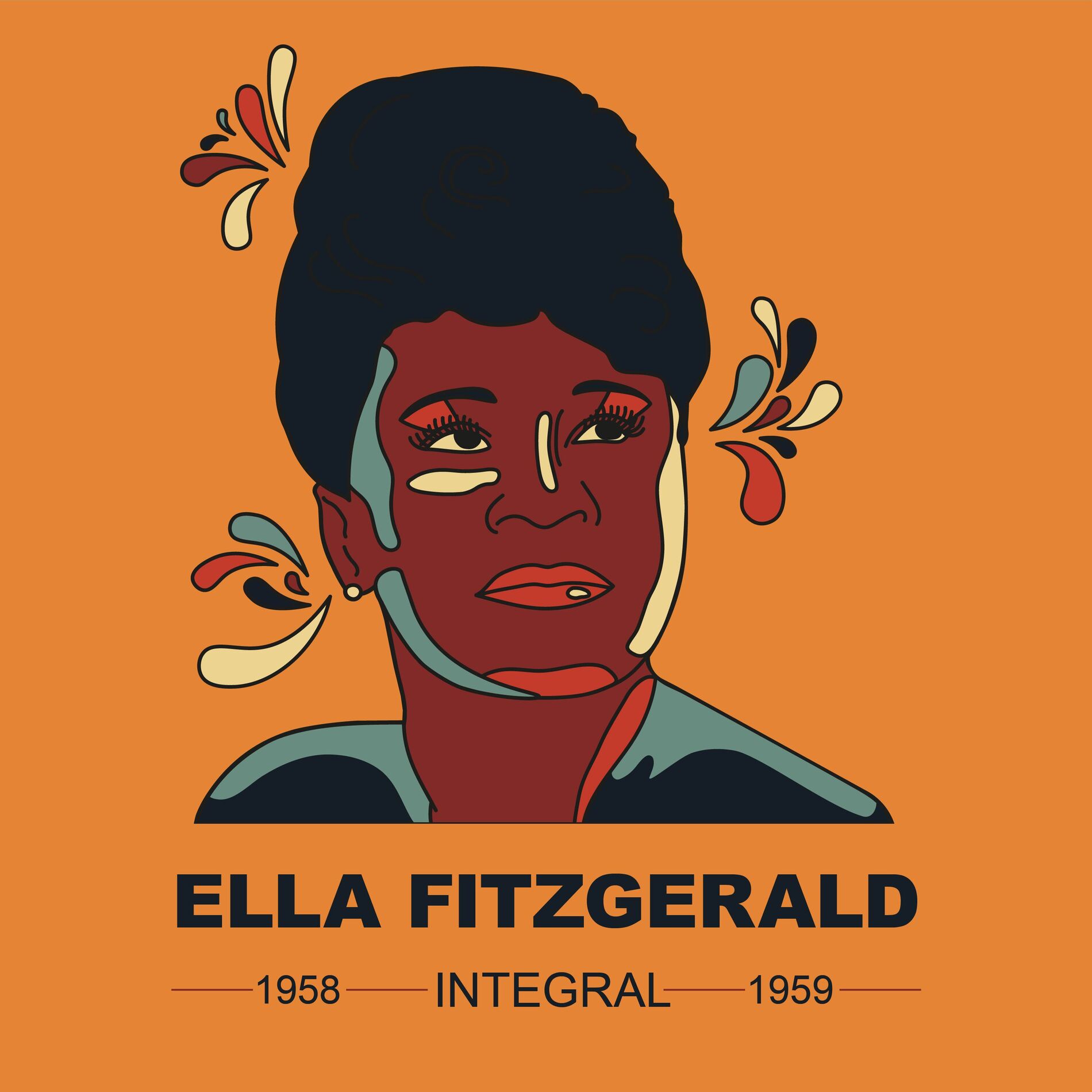 Album cover of INTEGRAL ELLA FITZGERALD 1958 - 1959