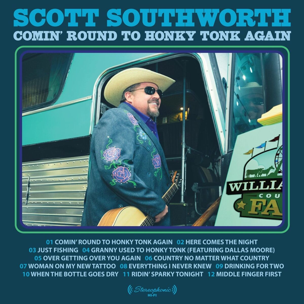 Album cover of Comin' Round to Honky Tonk Again