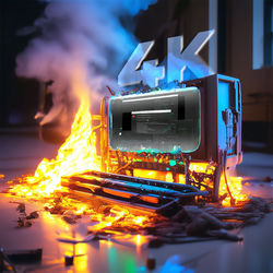 Cover of 4K by undefined