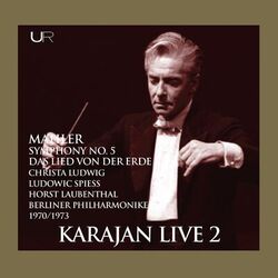 Cover of Karajan conducts Mahler
