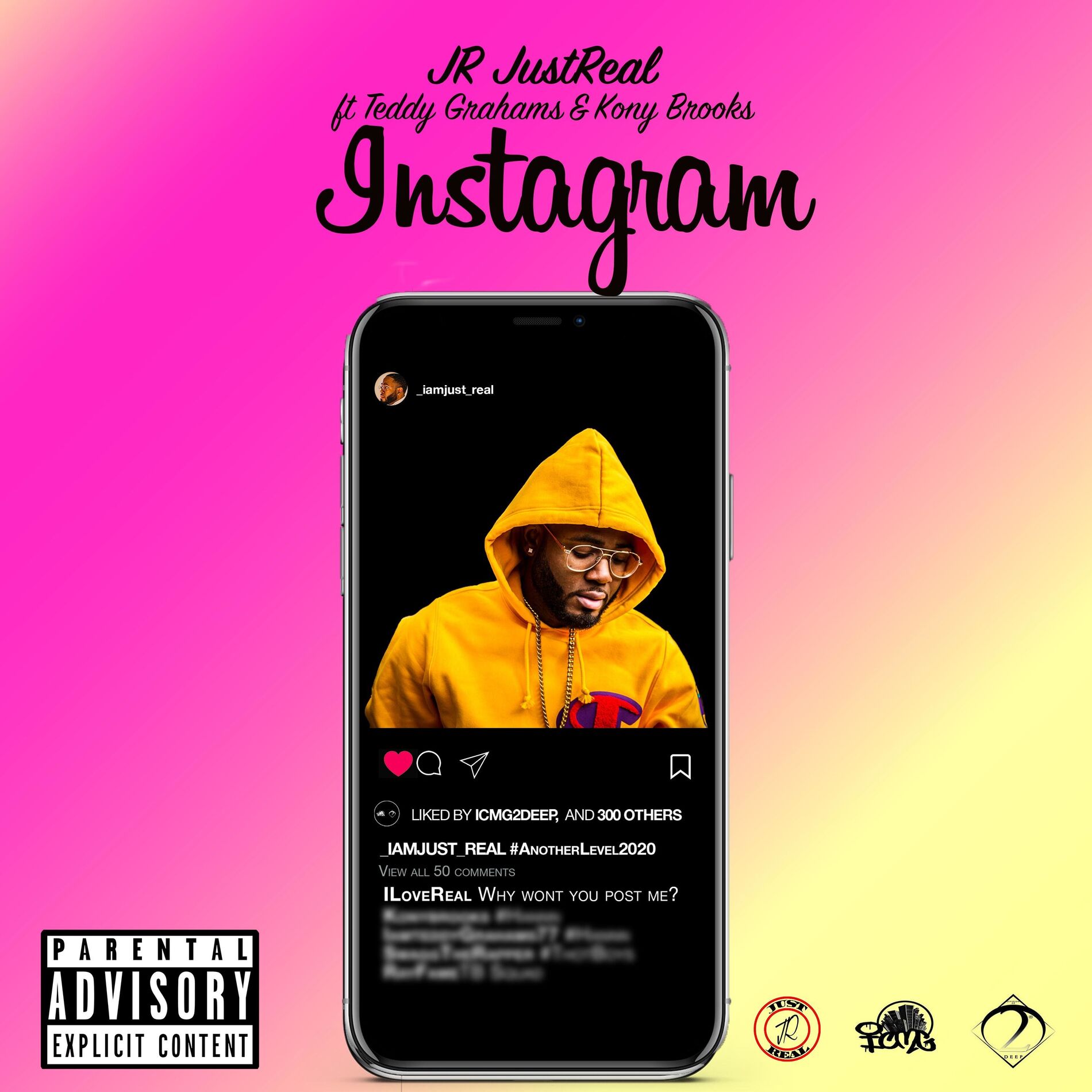 Album cover of Instagram (feat. Teddy Grahams & Kony Brooks)