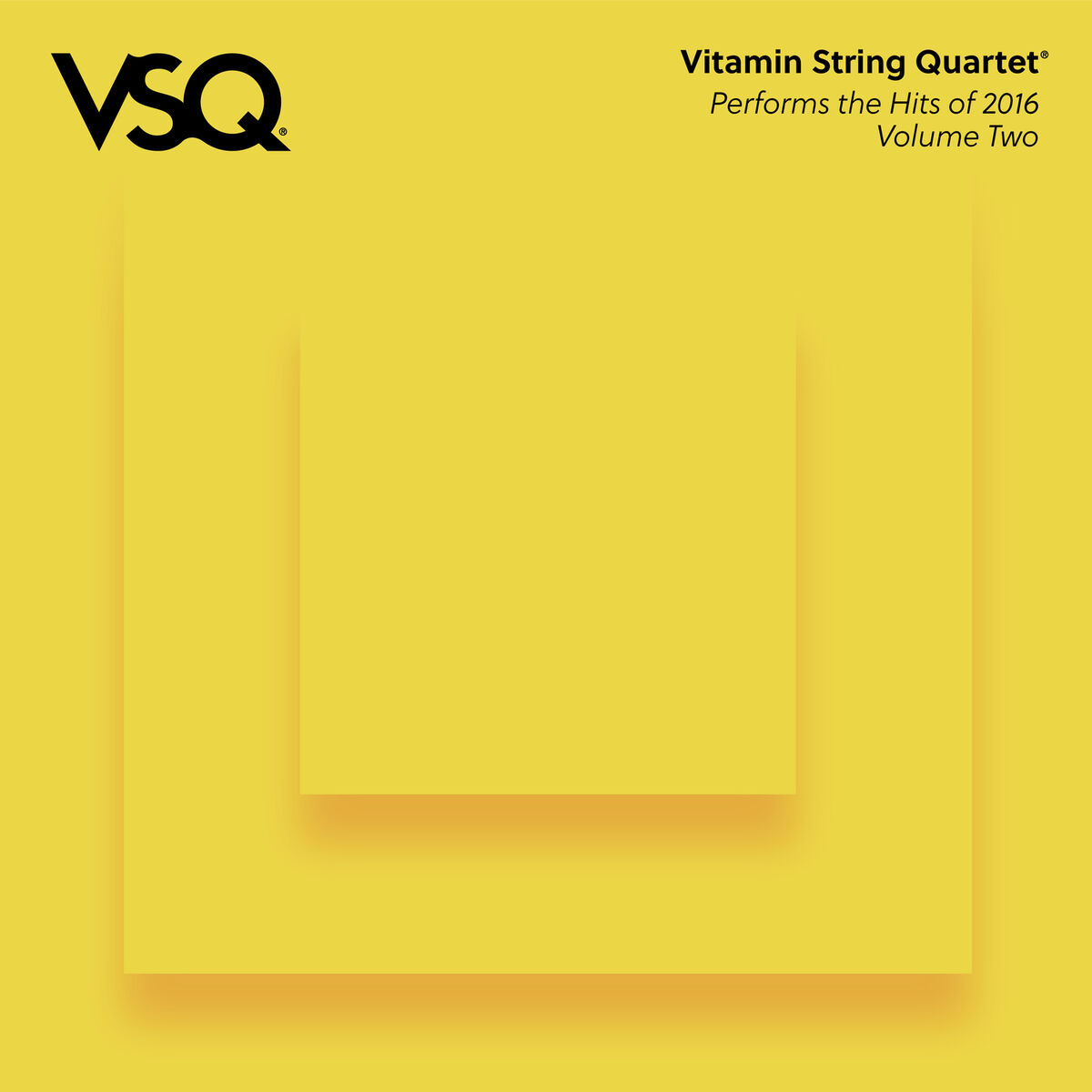 Album cover of VSQ Performs the Hits of 2016, Vol. 2