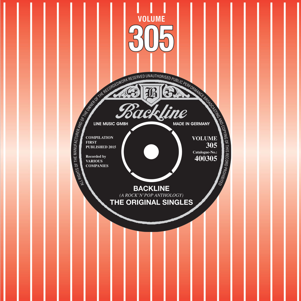 Album cover of Backline, Vol. 305