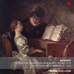 Cover of Mozart: Piano Sonatas Nos. 10, 14, 18 & Fantasia No. 4