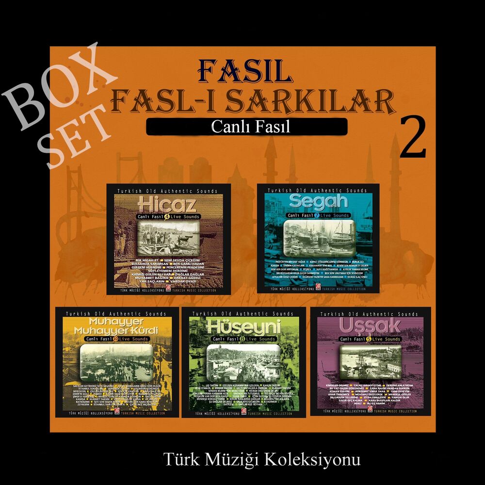 Picture of Fasl-ı Şarkılar Box Set, Vol. 2 (Canlı Fasıl Türk Müziği Koleksiyonu)