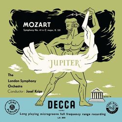 Cover of Mozart: Symphonies Nos. 39 & 41; Overture, Le nozze di Figaro (Remastered by Andrew Hallifax 2024)