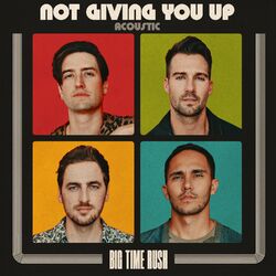 Cover of Not Giving You Up (Acoustic)