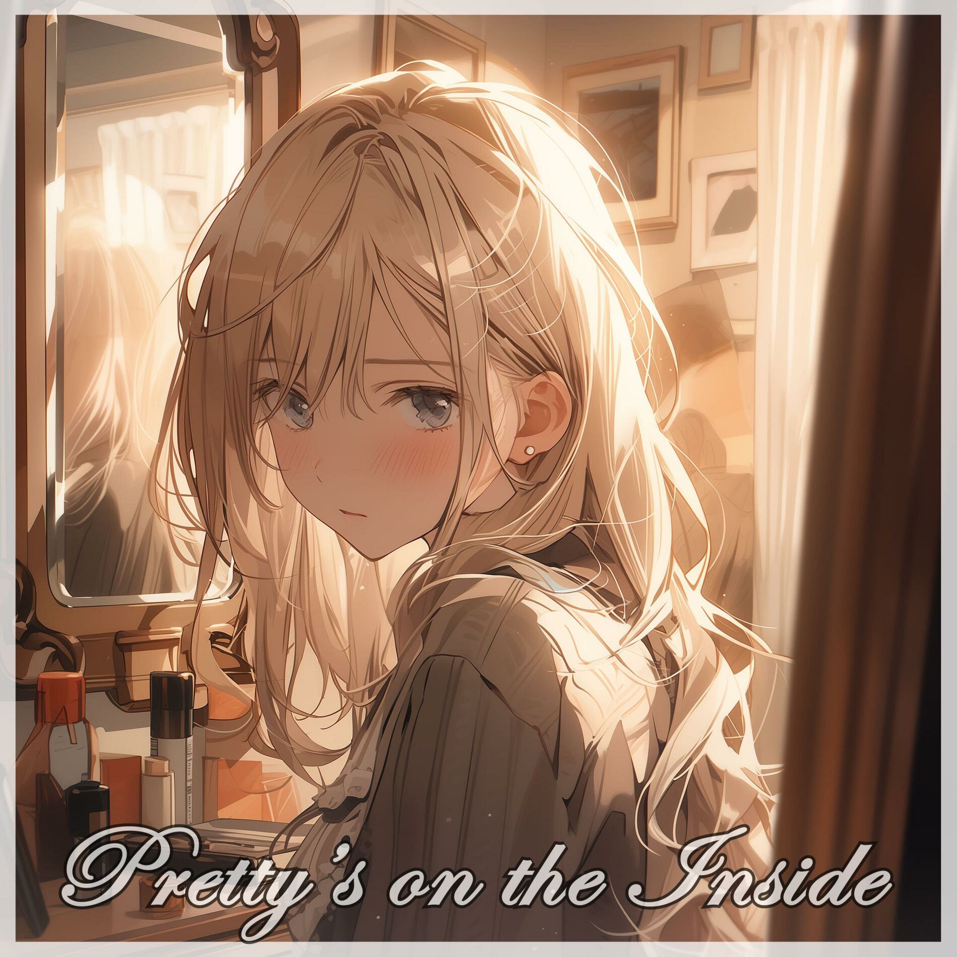 Album cover of Pretty's on the Inside (feat. Chloe Adams) [Nightcore Version]