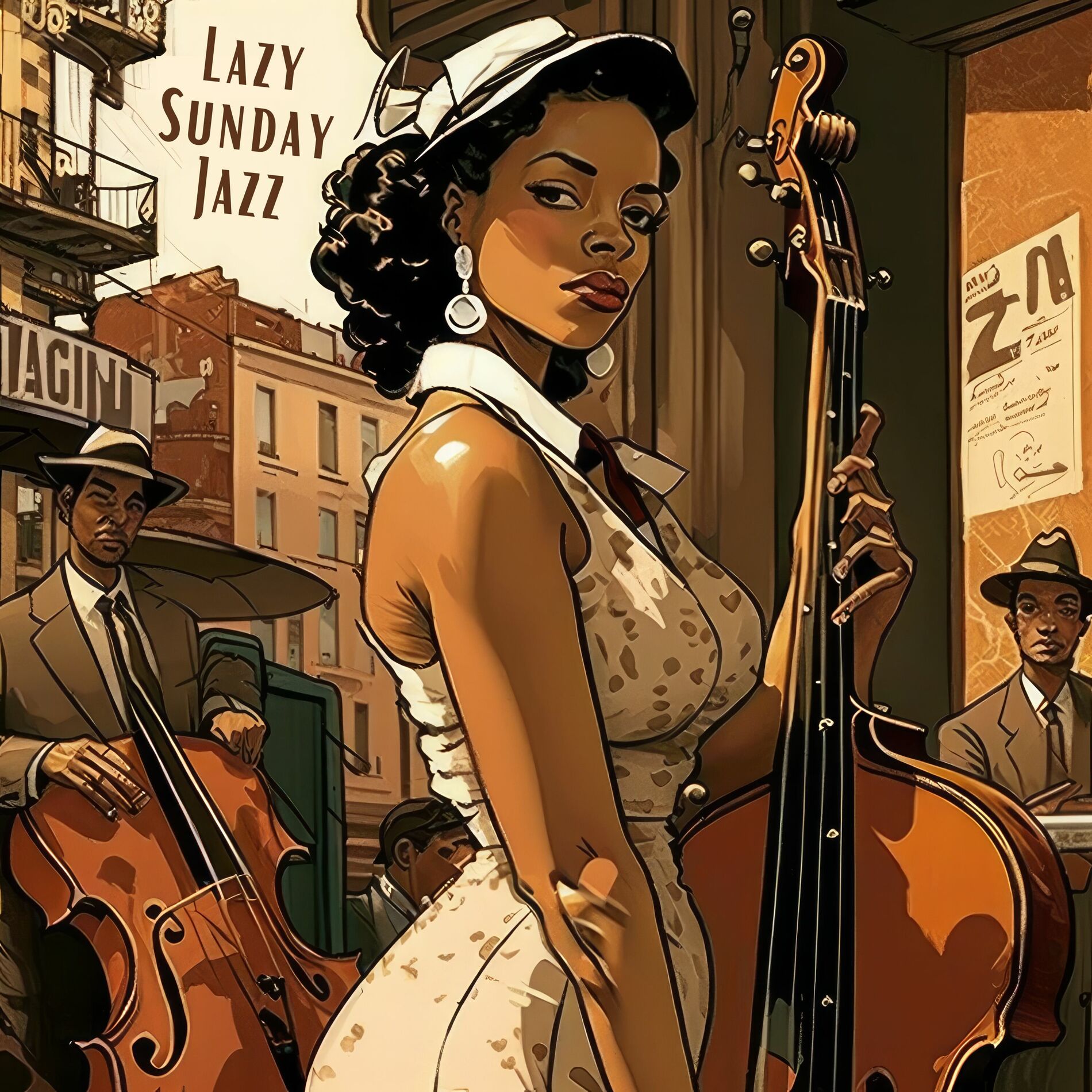 Album cover of Lazy Sunday Jazz