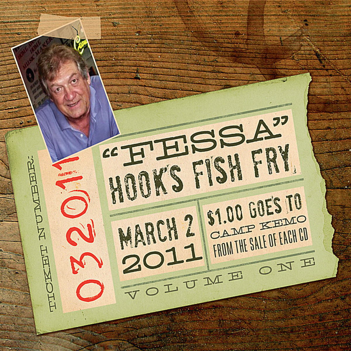 Album cover of ''Fessa'' Hook's Fish Fry, Vol.1