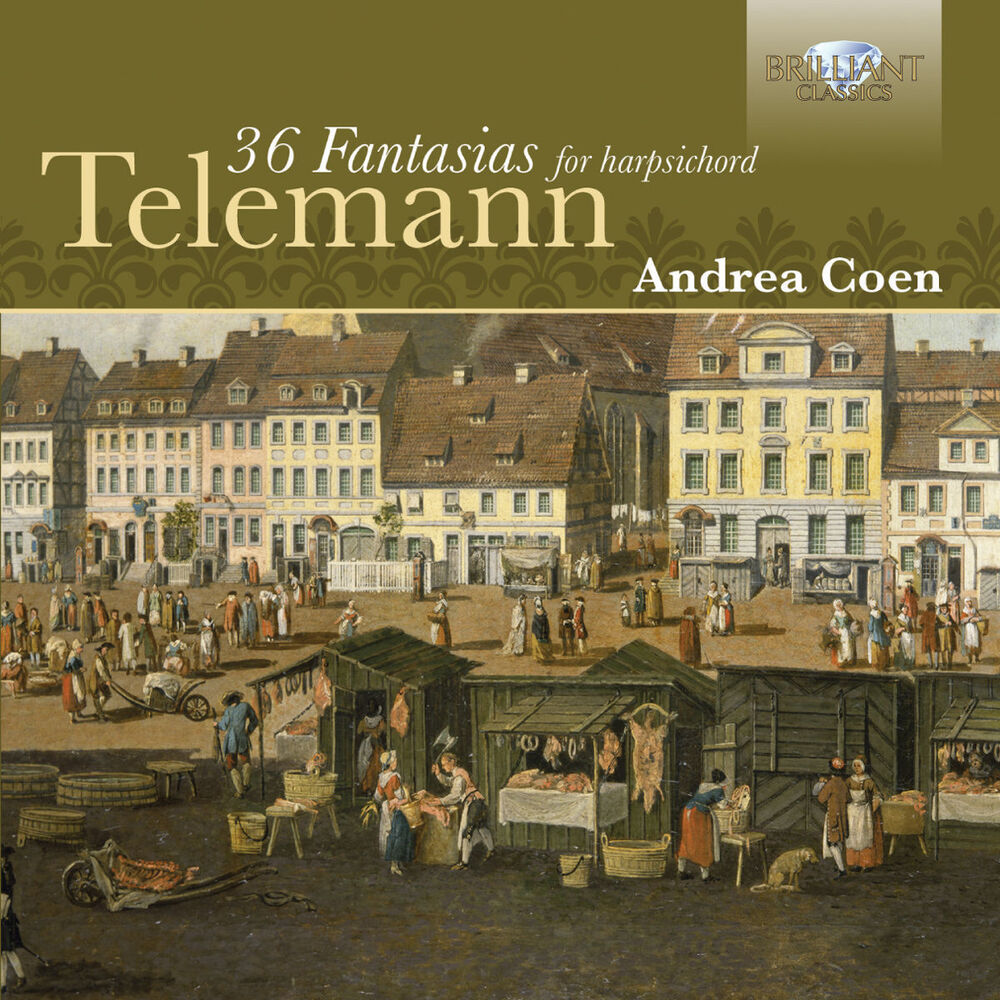 Picture of Telemann: 36 Fantasias for Harpsichord, Part II