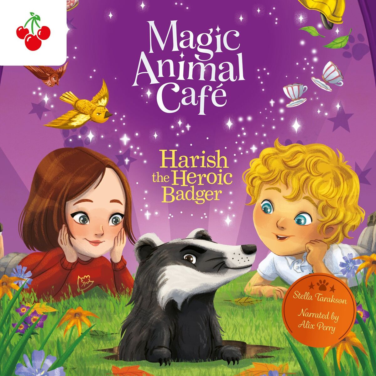 Album cover of Harish the Heroic Badger - Magic Animal Cafe, Book 5 (Unabridged)