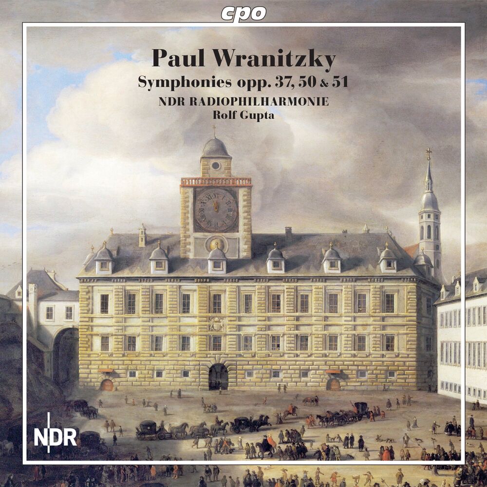 Picture of Paul Wranitzky: Symphonies Opp. 37, 50 & 51