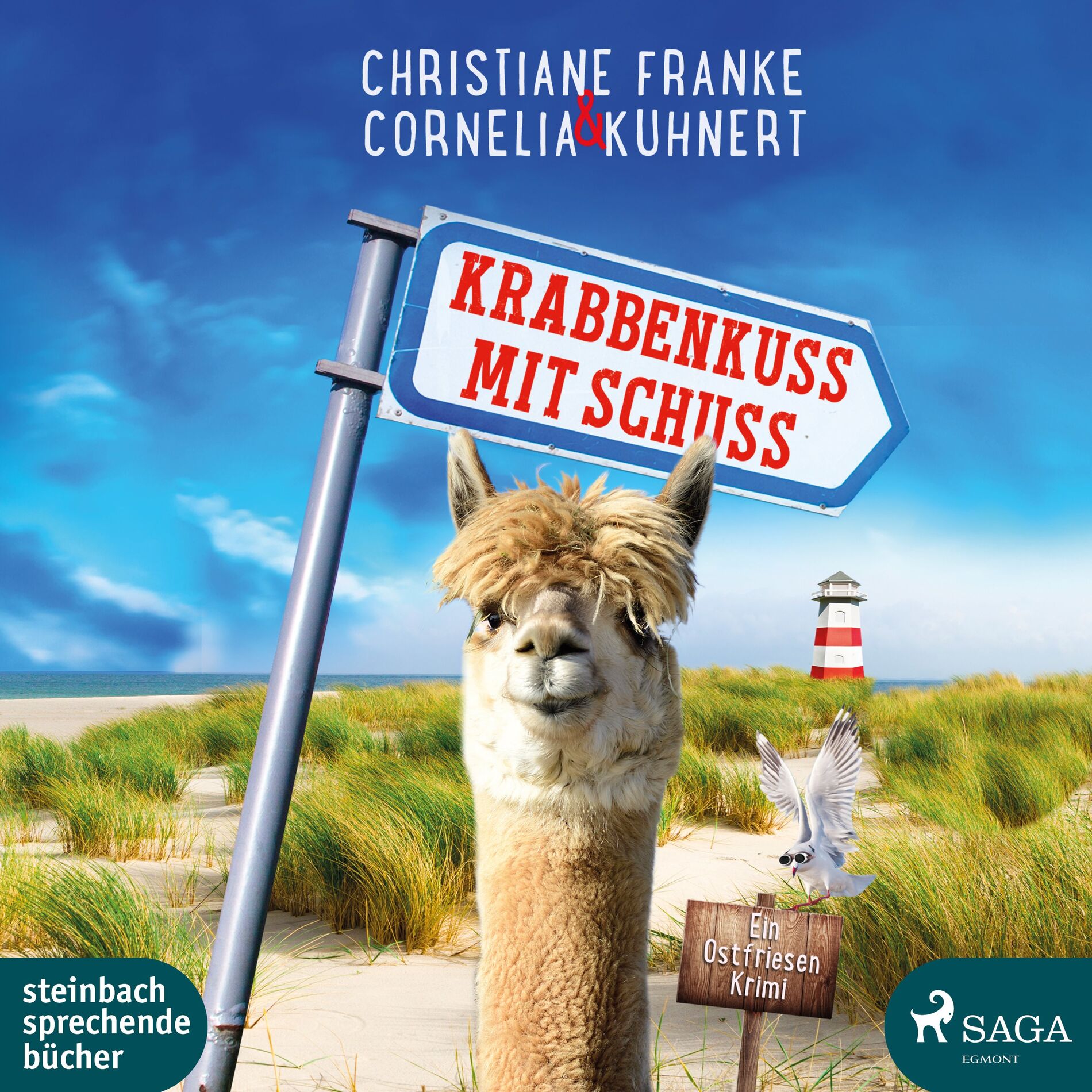 Album cover of Krabbenkuss mit Schuss - Ein Ostfriesen-Krimi (Henner, Rudi und Rosa 7)
