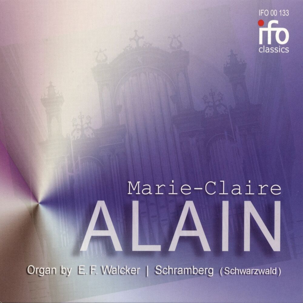 Picture of Marie-Claire Alain (E. F. Walcker-Orgel, Schramberg, Schwarzwald)