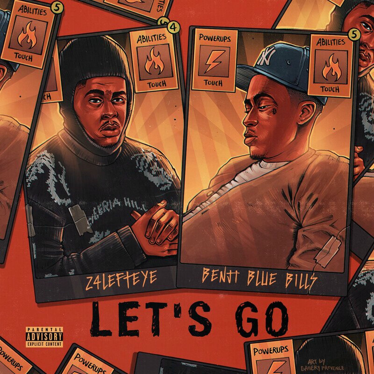 Album cover of Let's Go (feat. Benji Blue Bills)