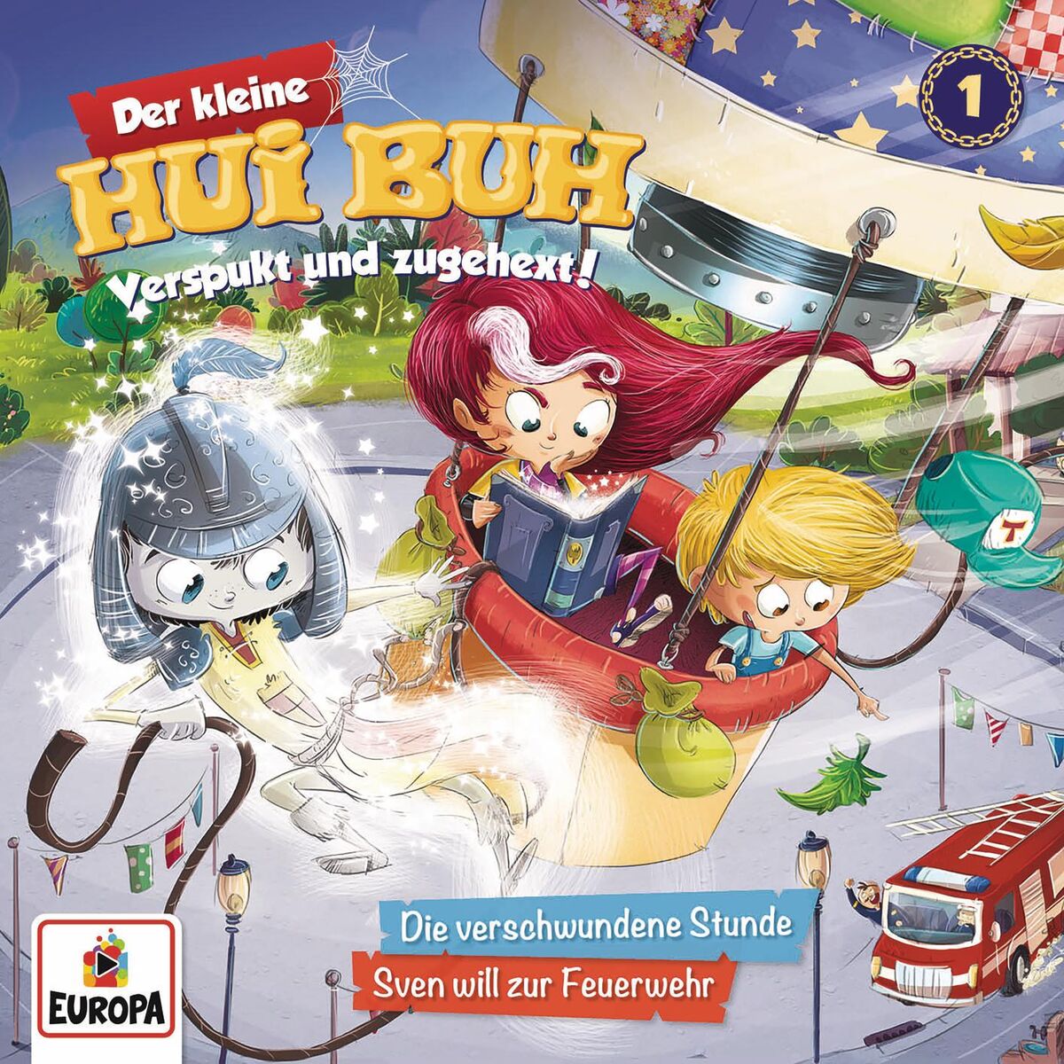 Album picture of 001/Die verschwundene Stunde/Sven will zur Feuerwehr
