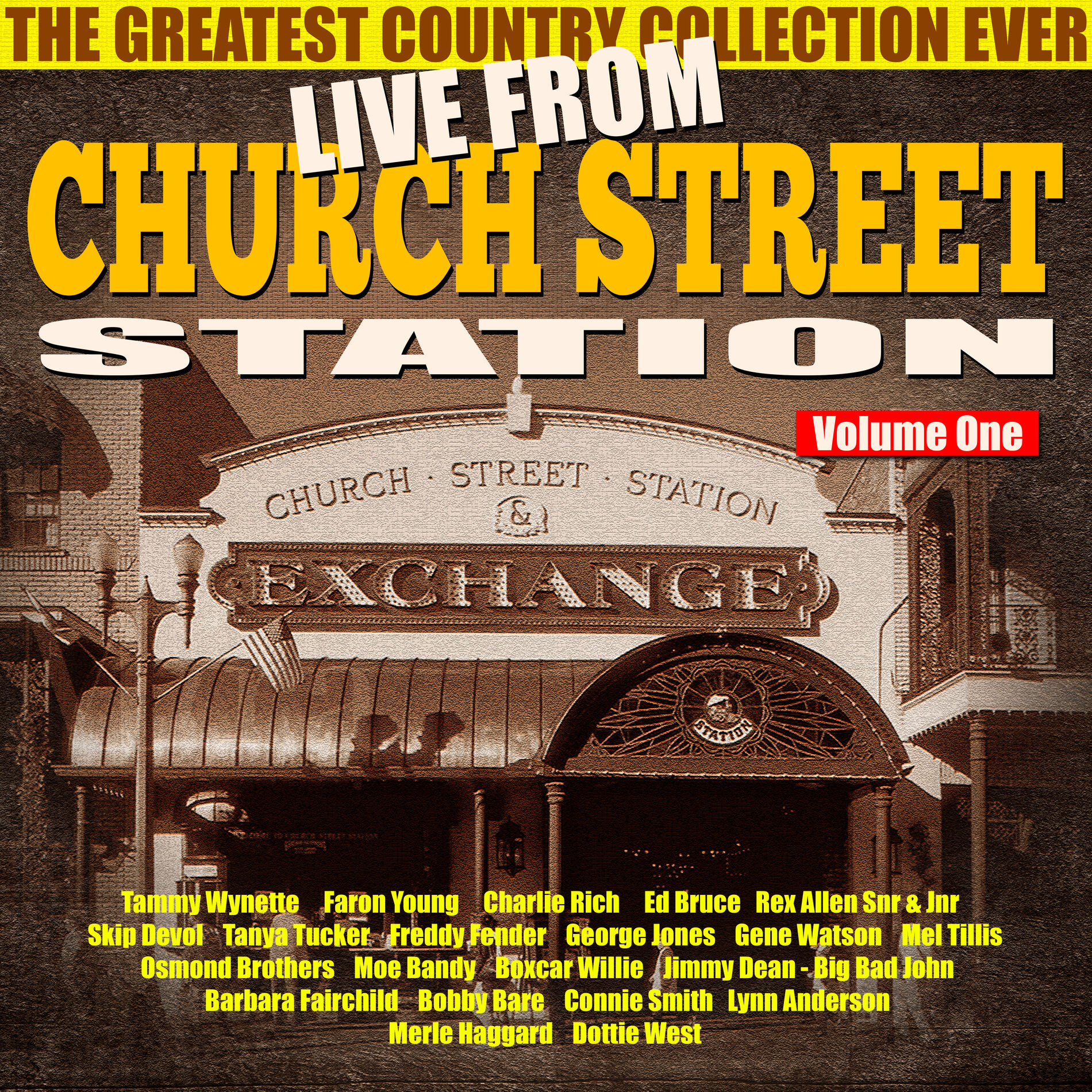 Album cover of Live from Church Street Station, Vol. 1