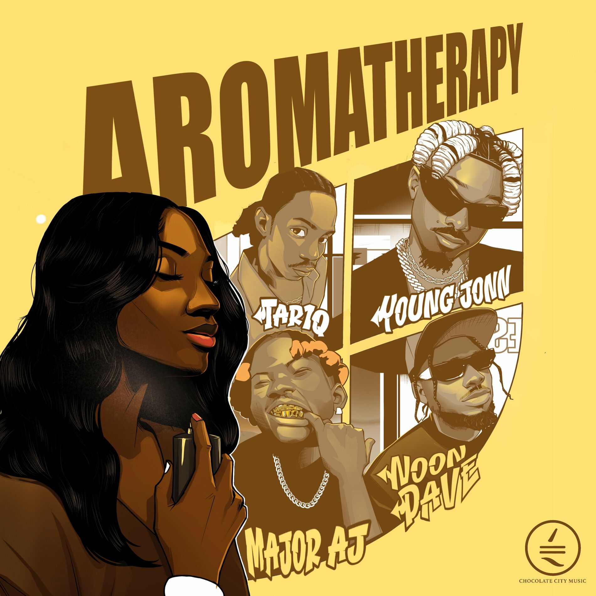 Album cover of Aromatherapy (feat. Young Jonn, TAR1Q, Noon Dave & Major AJ)
