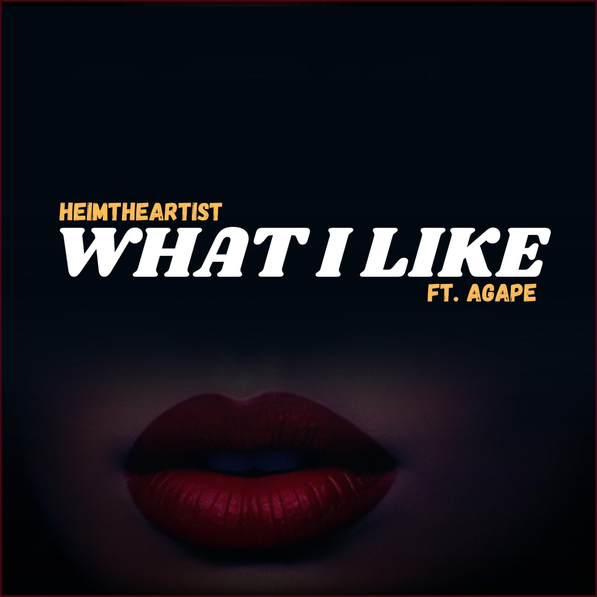 Album cover of WHAT I LIKE (feat. AGAPE)