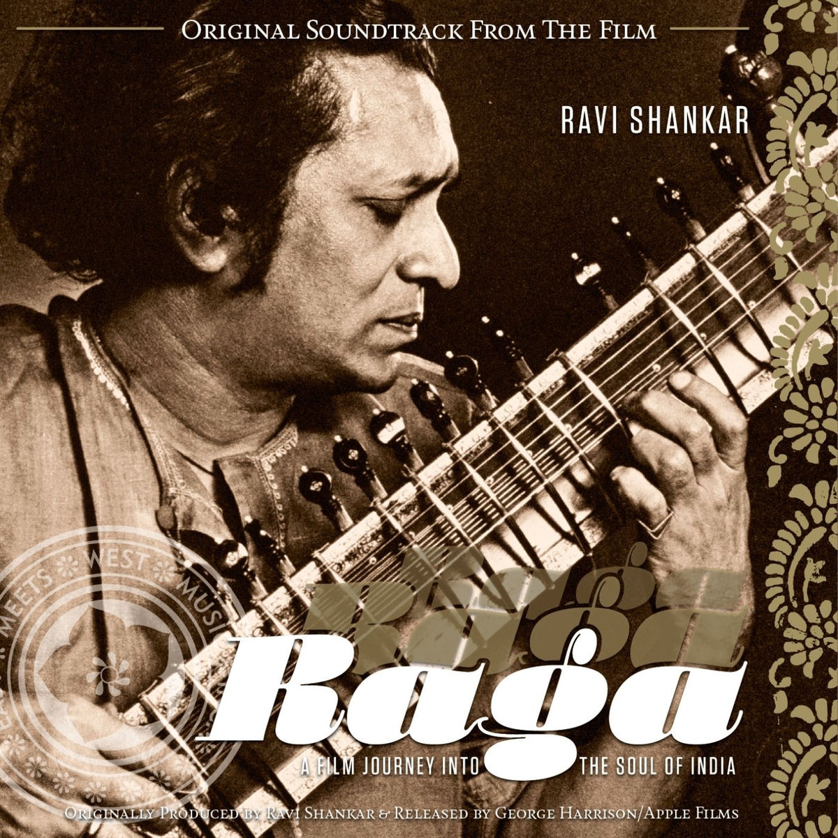 Album cover of Raga: A Film Journey Into the Soul of India (Original Soundtrack from the Film)