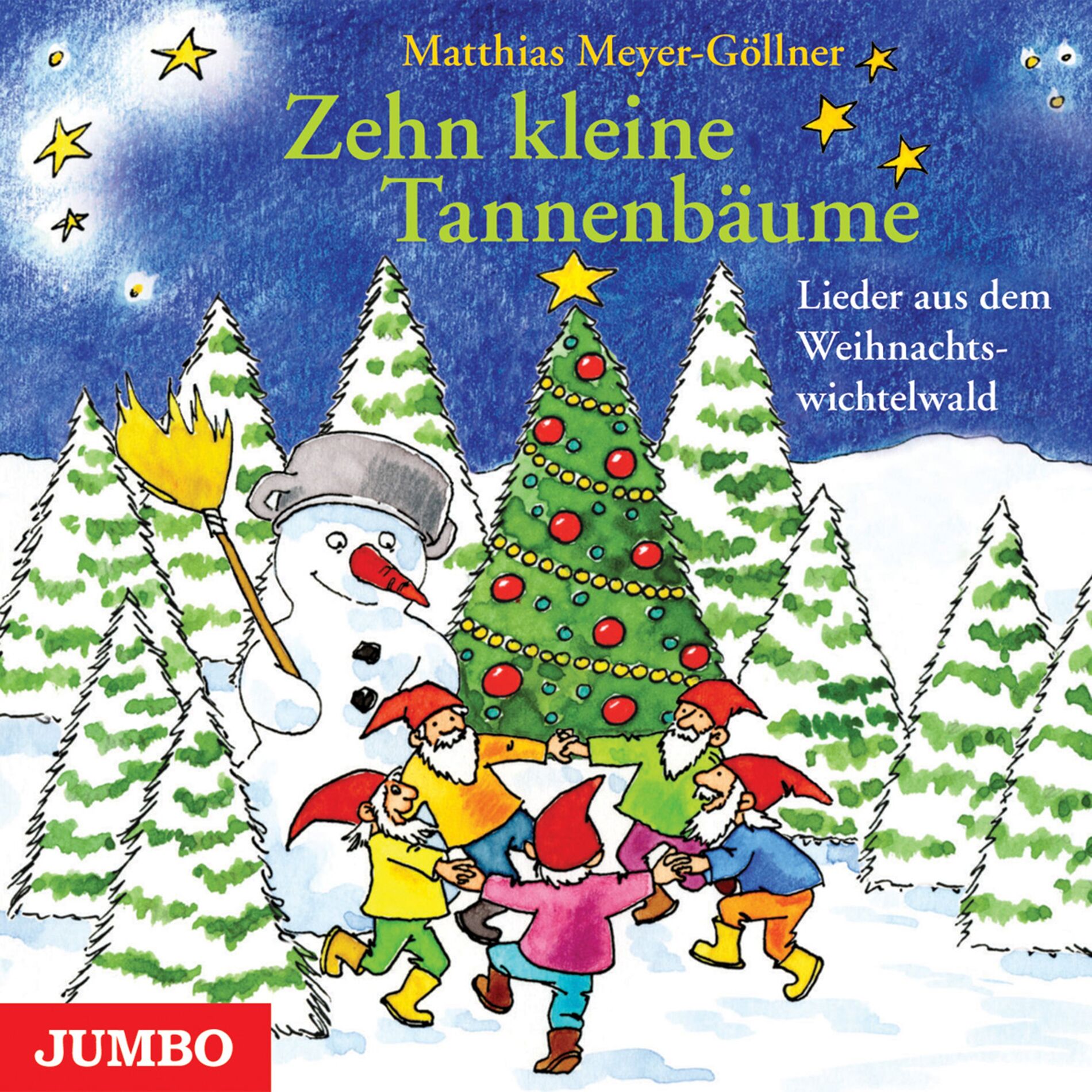 Album cover of Zehn kleine Tannenbäume (Lieder aus dem Weihnachtswichtelwald)