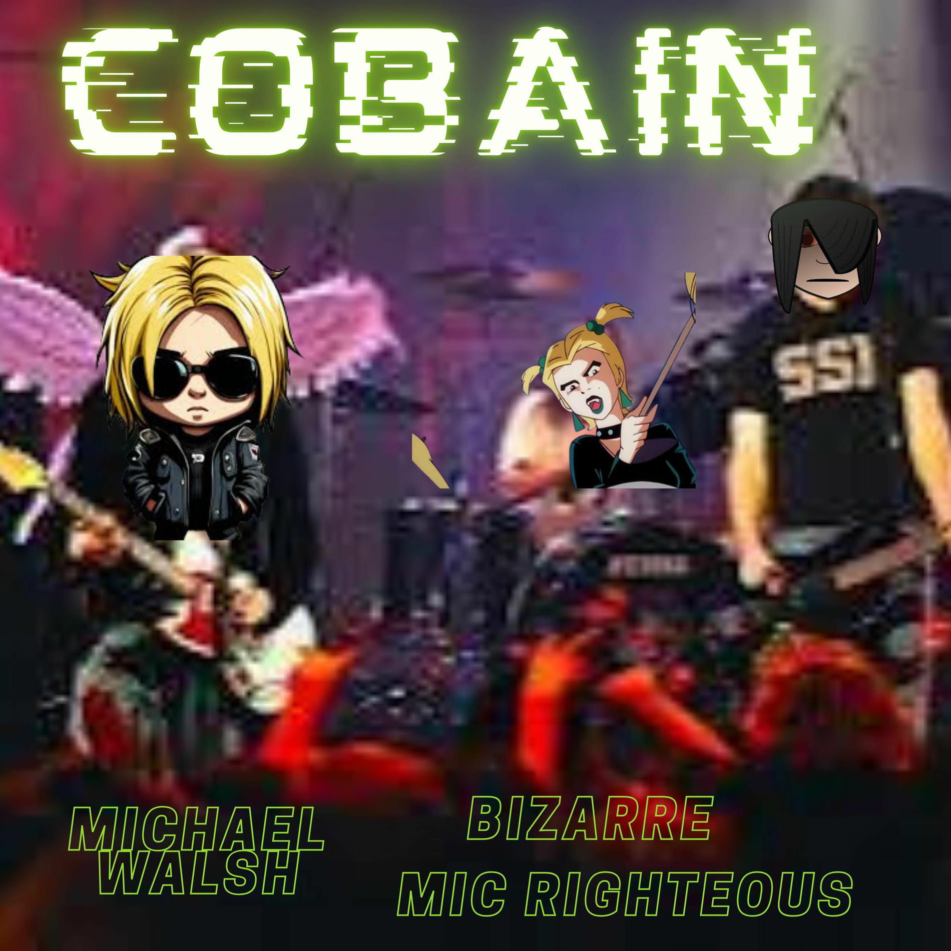 Album cover of Cobain (feat. Bizarre & Mic Righteous)