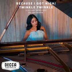 Cover of Because I Got High / Twinkle Twinkle (Arr. for Piano) (Lullaby Version)