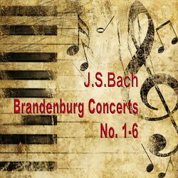 Cover of Brandenburg Concerts No. 1-4 (Brandenburgische Konzerte 1-4)
