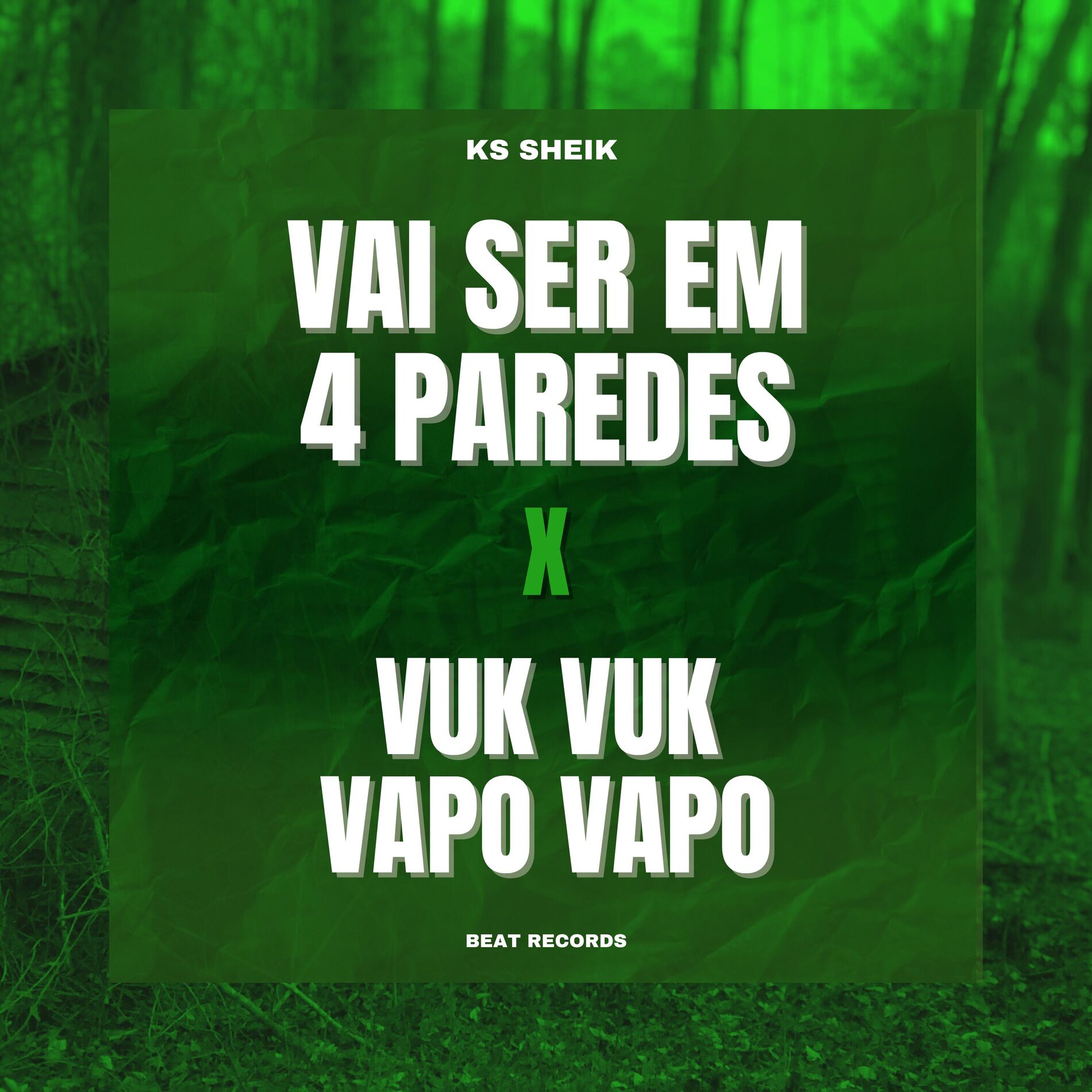 Album cover of Vai Ser em 4 Paredes X Vuk Vuk Vapo Vapo