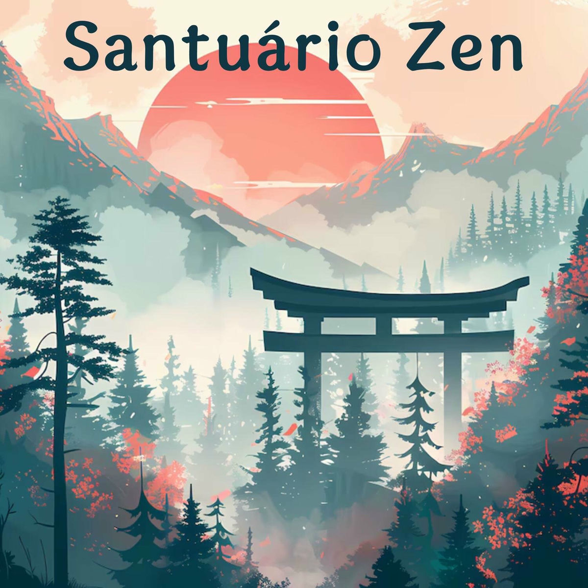 Album cover of Santuário Zen: Paisagens e Sons Orientais da Natureza para Tratamentos Orientais Luxuosos