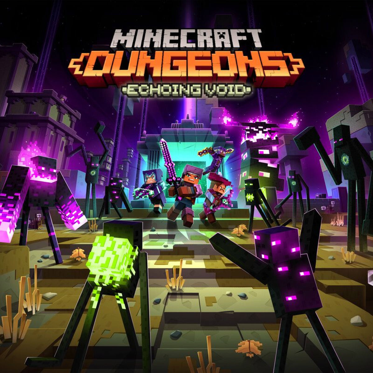 Album cover of Minecraft Dungeons: Echoing Void (Original Game Soundtrack)