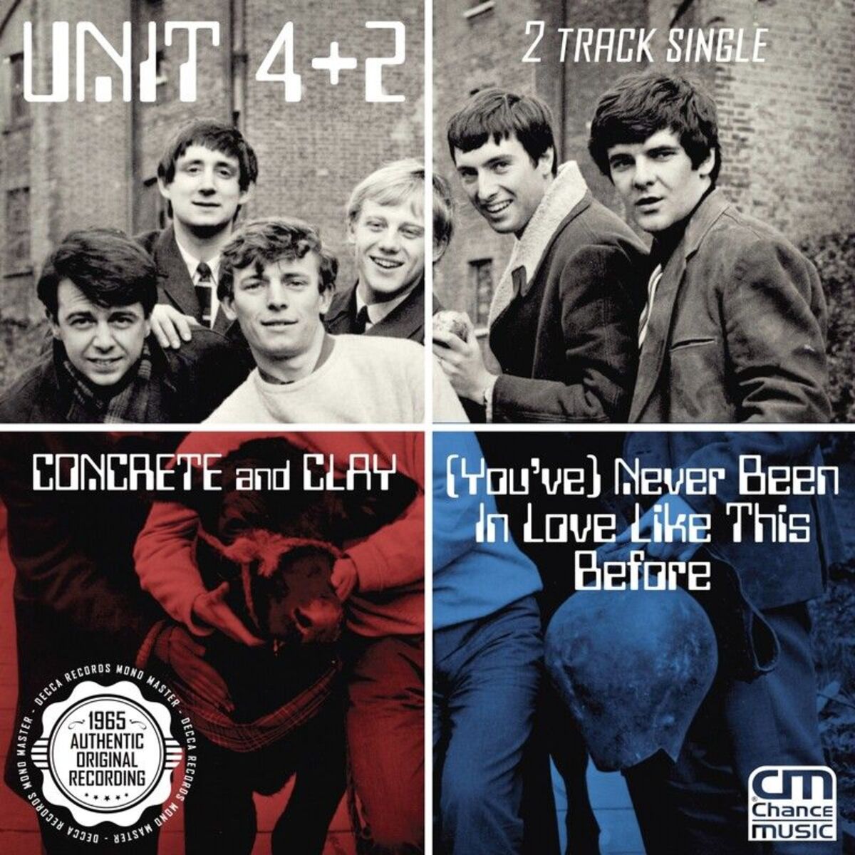 Album cover of Concrete and Clay / (You've) Never Been in Love Like This Before - Single