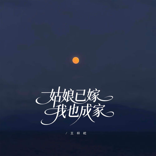 姑娘已嫁我也成家