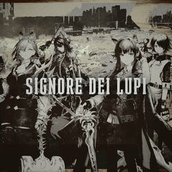 Cover of Signore dei Lupi (from Arknights)