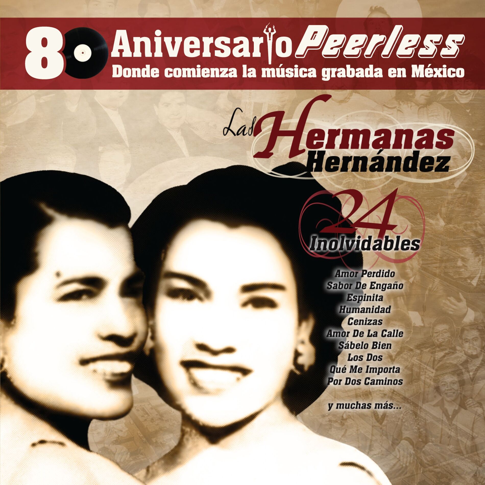 Album cover of Peerless 80 Aniversario - 24 Inolvidables