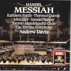 Cover of Messiah - Handel