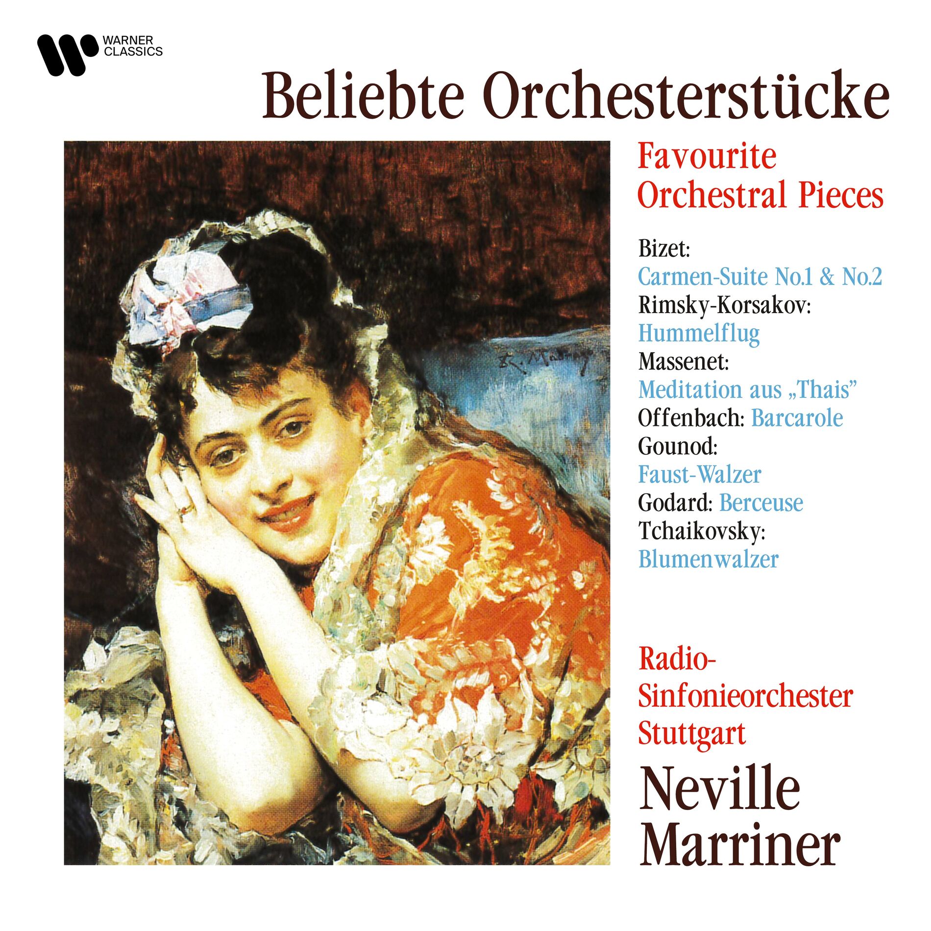 Album cover of Favourite Orchestral Pieces: Bizet, Massenet, Offenbach, Tchaikovsky...