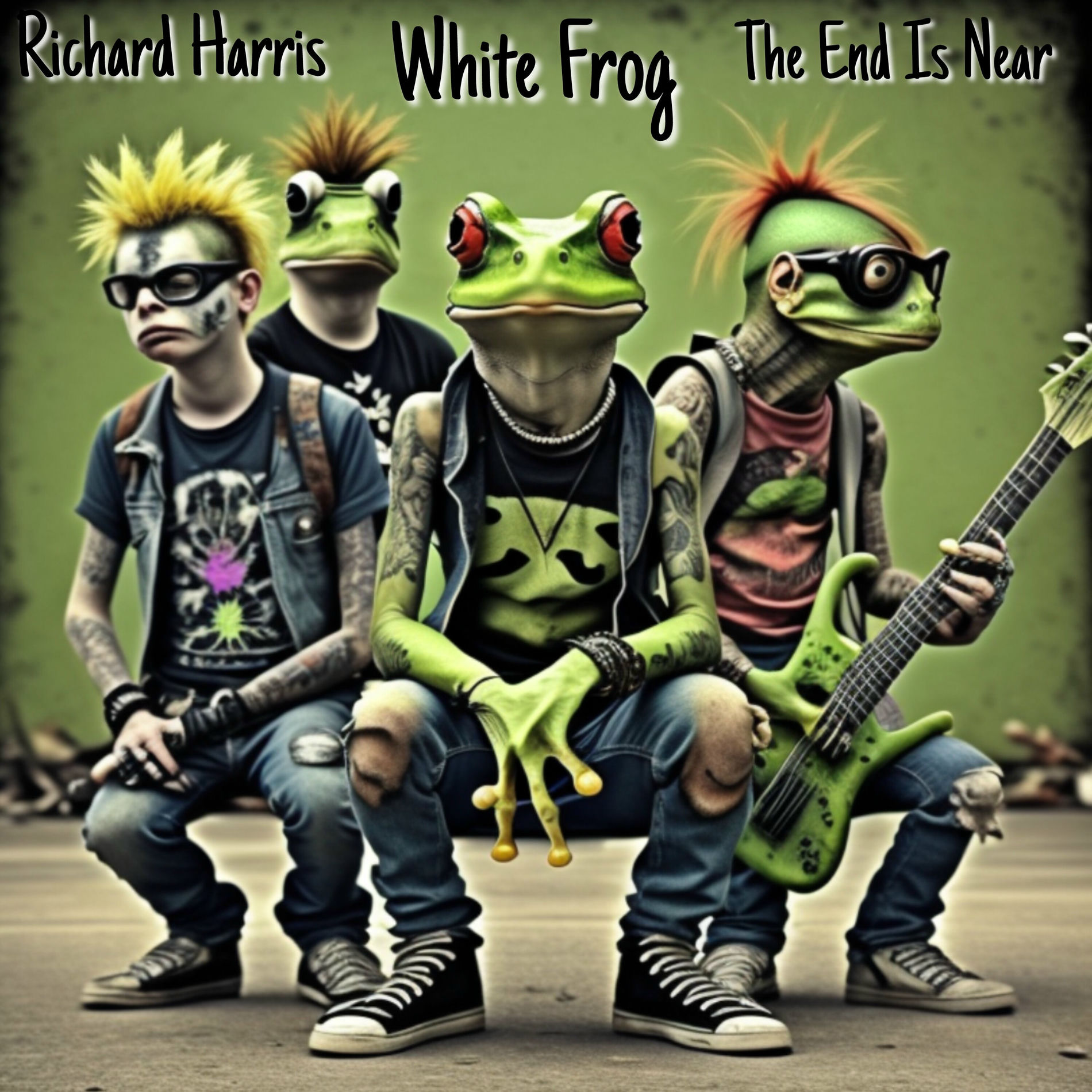 Album cover of White Frog The End Is Near