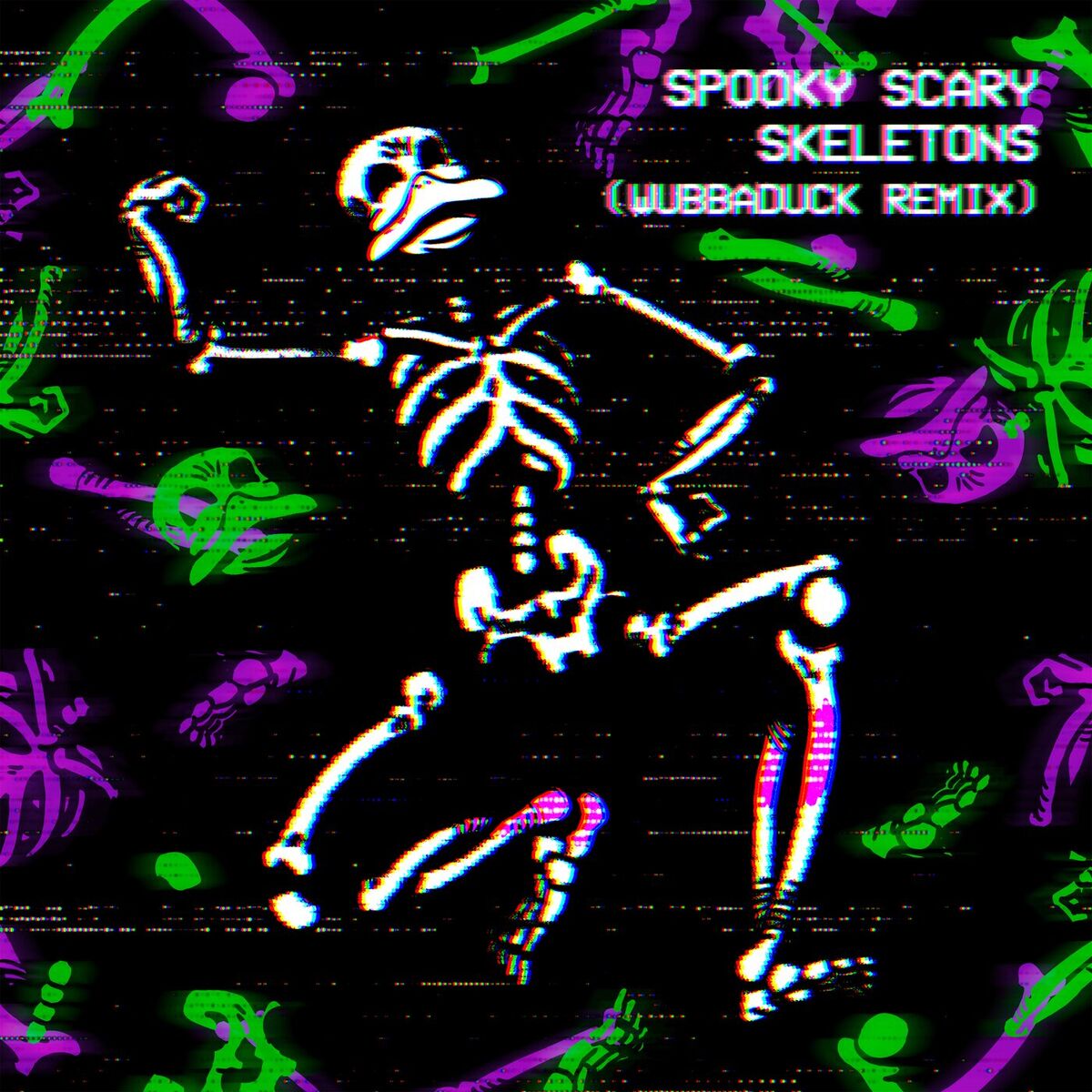 Album cover of Spooky Scary Skeletons (Wubbaduck Remix)