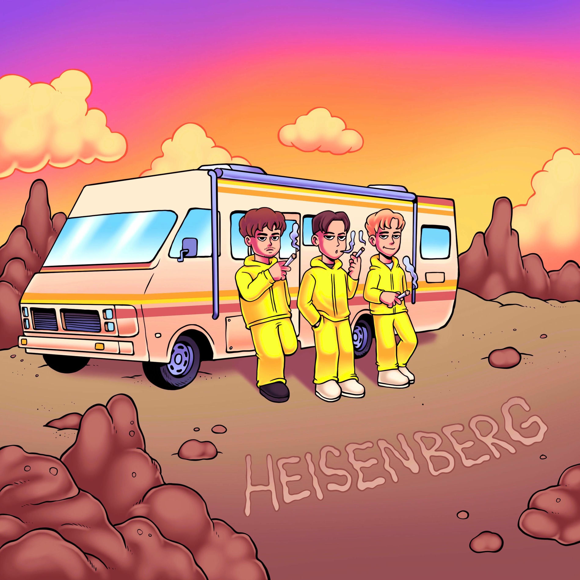 Album cover of heisenberg (feat. Sin Davis)